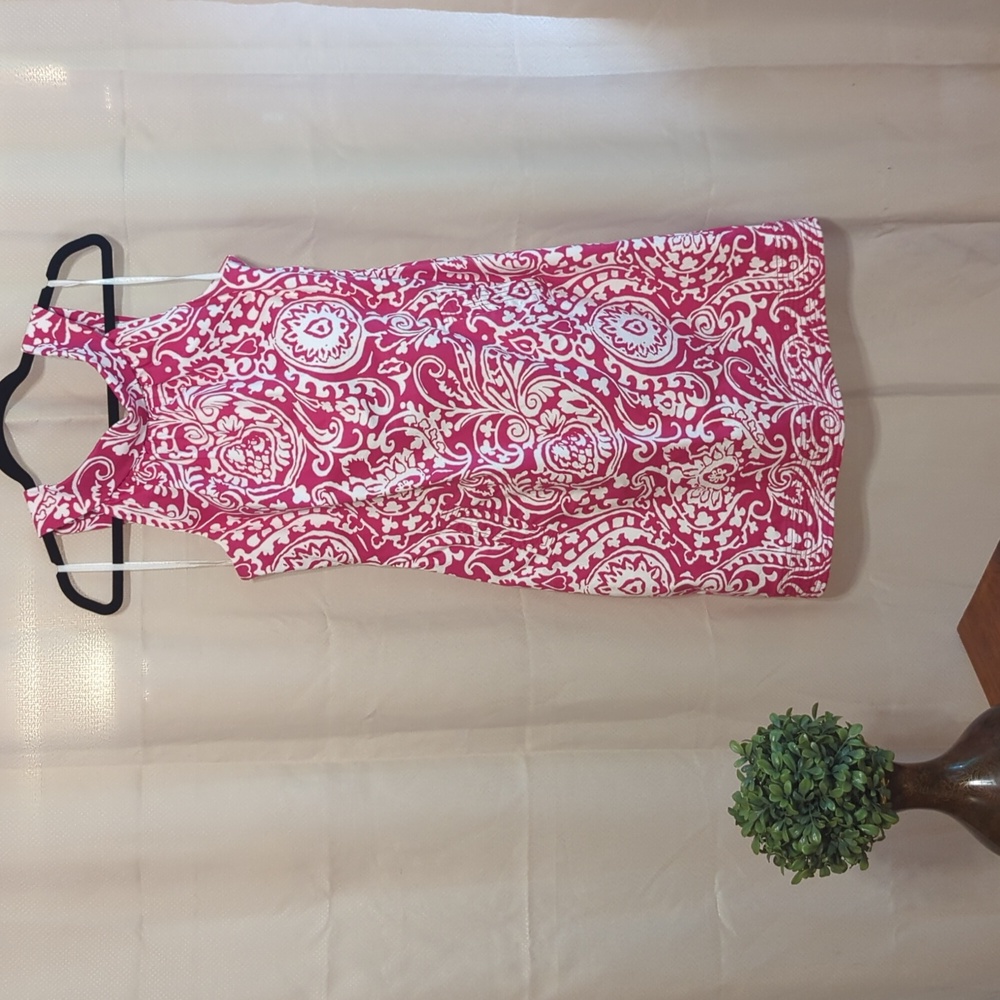 Jessica Howard pink printed dress in size 10
